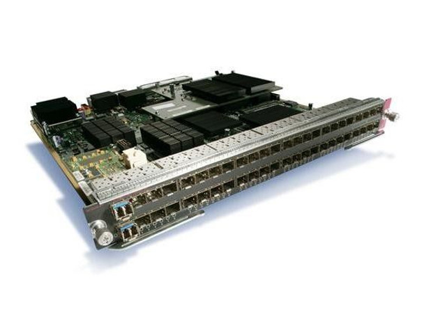 The Cisco Catalyst® 6500 Series Switches offer a variety of 10 Gigabit and Gigabit Ethernet modules which work in conjunction with the new Catalyst 6500 Supervisor Engine 2T/2TXL (VS-S2T-10G & VS-S2T-10GXL) to serve different needs in the campus and data center for enterprise, commercial, and service provider customers. The modules in this family include the new 6800 Series 16-port 10 Gigabit Ethernet Fiber Module, 16-port 10 Gigabit Ethernet Copper Module, 48-port Gigabit Ethernet Copper Module, 48-port Gigabit Ethernet Fiber Module and 24-port Gigabit Ethernet Fiber Module. The 10 Gigabit Fiber Module supports 10GBASE-CX4, -SR, -LRM, -LX4, -LR, -ZR and -ER X2 fiber modules to provide operational distances up to 80 km over single-mode fiber. The 10 Gigabit Ethernet Copper Module supports RJ-45 connectors and operational distance of up to 55 m over Category 6 Unshielded Twisted Pair (UTP) copper cabling; 100 meters over Category 6 Shielded Twisted Pair (STP) copper cabling, 100 meters over Category 6A UTP & STP copper cabling, and 100 meters over Category 7 STP copper cabling. Similarly Gigabit Ethernet Copper Module supports RJ-45 connectors and provides operational distance of up to 100 meters over Category 5, 5E & 6 UTP copper cabling. The Gigabit Fiber Modules support pluggable optics and provide operational distances of up to 80 km over single-mode fiber and over multimode fiber.