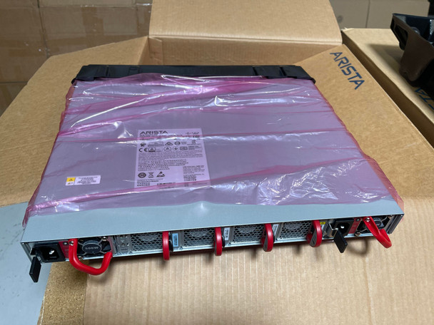 Arista DCS-7060CX-32S 32P 100GbE QSFP100 2P SFP+ RA Switch DCS-7060CX-32S-R Arista DCS-7060CX-32S 32P 100GbE QSFP100 2P SFP+ RA Switch DCS-7060CX-32S-R. Blue fans and power

Product Overview
The Arista 7060 series is a range of high-performance, high-density, fixed configuration, data center switches with wire speed layer 2 and layer 3 features, and advanced features for software driven cloud networking.