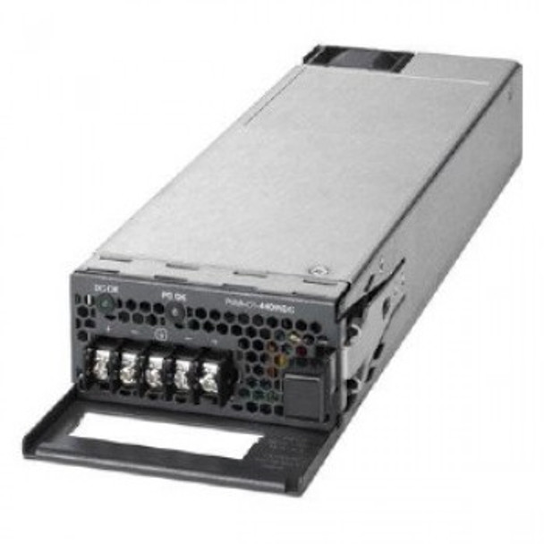 Cisco Power Supply for Cisco 3850 Series Switches
Cisco PWR-C1-715WDC= Cisco 715W DC Power Supply power supply spare (PWR-C1-715WDC=)
Power Cisco access points with the Cisco Hot-Plug Power Supply. This redundant power supply provides a power of 440 watts. The plug-in module is compatible with Cisco Catalyst 3850-24P-BA, 3850-24P-E, 3850-24P-L, 3850-48F-E and other devices.
Product Code

PWR-C1-715WDC=
Power supply rated maximum

715W

Total output BTU (Note: 1000 BTU/hr = 293W)

1517BTU/hr, 440W

Input-voltage range and frequency

-36VDC to -72VDC

Input current

<8A at -72VDC

<16A at -36VDC

Output ratings

-56V at 7.86A

Output holdup time

> 2ms at -48VDC

Power-supply input receptacles

Terminal strip

Power cord rating

20A at 100VDC

Physical specifications

(H x W x D): 1.58 X 3.25 X 12.20 in

Weight: 2.6 lb
(1.2 kg)