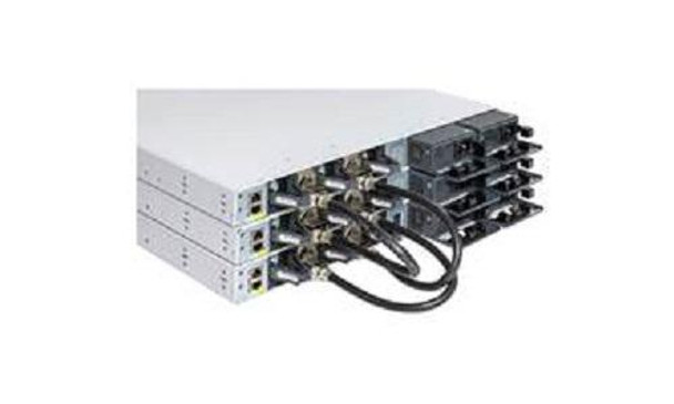 Cisco StackWise-320 kit for Catalyst 9300 Series fixed uplink models consists of two stack adapters and a stacking cable (C9300L-STACK-KIT)