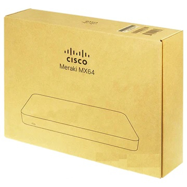 "Experience the power of the Cisco Meraki MX64-HW Firewall - a high-performance security solution with 250 Mbps throughput, 4x 1GB LAN ports, and RJ-45 connectivity. Unclaimed and ready to protect your network. Get yours today at NetGenetics!"