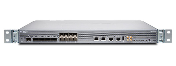 MX204 is a Juniper MX204 chassis with 3 fan trays and 2 power supplies incl. Junos. The SDN-ready MX204 Universal Routing Platform is a cloud-grade routing platform that offers you ultra-high density and throughput in a space- and power-optimized package. The MX204 addresses the emerging edge and metro Ethernet networking needs of service providers, mobile, web-scale operators, and MSOs by delivering 400 Gbps of throughput in support of high-density 10GbE, 40GbE, and 100GbE interfaces—all in just one rack unit.

The continuous expansion of mobile, video, and cloud-based services is disrupting traditional networks and impacting the businesses that rely on them. While annual doubledigit traffic growth requires massive resource investments to prevent congestion and accommodate unpredictable traffic spikes, capturing return on that investment can be elusive. Emerging trends such as 5G mobility, Internet of Things (IoT) communications, and the continued growth of cloud networking promise even greater network challenges in the near future. The Juniper Networks® MX Series Universal Routing Platform delivers the industry’s first end-to-end infrastructure security solution for enterprises as they look to move business-critical applications to public clouds. Delivering features, functionality, and secure services at scale in the 5G era with no compromises, the MX Series is a critical part of the network evolution happening now.

At the same time, traditional operations environments are increasingly challenged to meet consumer and business requirements for rapid service delivery and cloud-like network experiences. Issues related to monitoring and management are placing additional stress on already strained budgets and personnel, and promising technologies like Network Functions Virtualization (NFV) and SDN introduce an entirely new set of operational challenges.

Utilizing state-of-the-art software and hardware innovations, MX Series Universal Routing Platforms are helping network operators worldwide successfully transform their networks and services. Powered by the Juniper Networks Junos® operating system and the programmable Trio chipset, MX Series platforms support a broad set of automation tools and telemetry capabilities that enable a rich set of business- and consumer-oriented services with predictable low latency and wire-rate forwarding at scale, while providing the reliability needed to meet strict service-level agreements (SLAs).