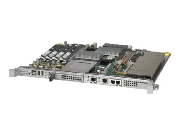 The Cisco ASR 1000 Series Route Processors address the stringent route-processing requirements of carrier-grade IP and Multiprotocol Label Switching (MPLS) packet network infrastructures. They are the central control processors that run the network operating system, provide advanced routing capabilities, and also monitor and manage the other components of the Cisco ASR 1000 Series Aggregation Services Router.

Cisco ASR 1000 Series Route Processors fall into two main categories:

Modular Cisco ASR 1000 Series Route Processors for modular chassis, including the ASR 1004, ASR 1006, ASR 1006-X, ASR 1009-X and ASR 1013 models. These are the Cisco ASR 1000 Series Route Processor 1 (RP1; part number ASR1000-RP1), Cisco ASR 1000 Series Route Processor 2 (RP2; part number ASR1000-RP2), and Cisco ASR 1000 Series Route Processor 3 (RP3; part number ASR1000-RP3)