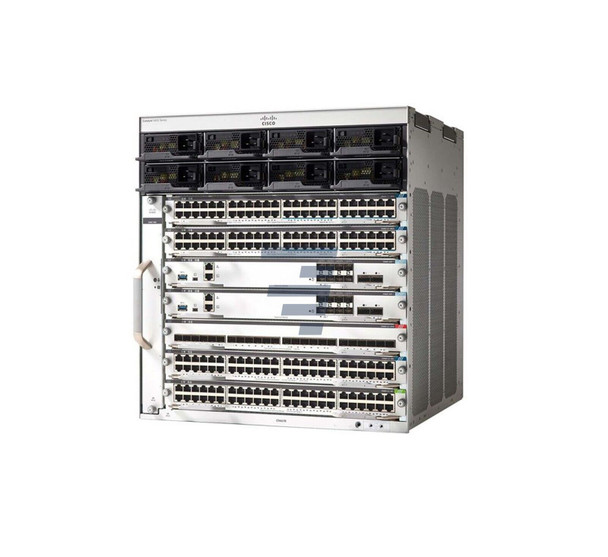 Cisco Catalyst 9400 Series Switch C9410R 2x C9400-SUP-1 8x C9400-LC-48U