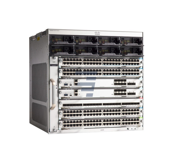 Cisco Catalyst 9400 Series Switch C9410R 2x C9400-SUP-1 8x C9400-LC-48U