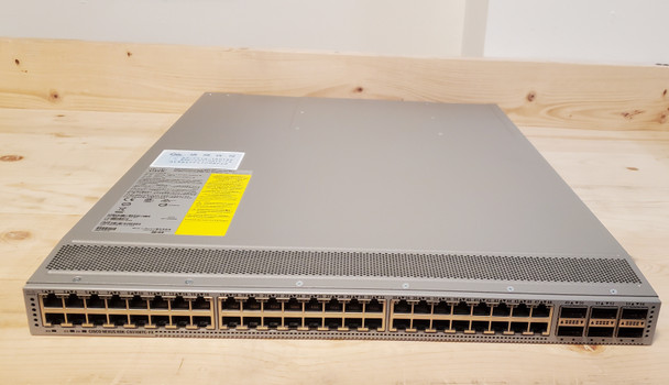 Cisco N9K-C93108TC-FX 48x 10GB Copper 6x 100GB QSFP28 MACsec F-B Airflow Switch