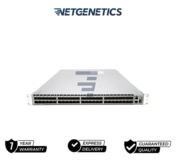 The Arista DCS-7150S-52-CL-F is a member of the Arista 7150 Series of high end network switches. The 7150 Series is a collection of high performance, ultra low latency, 1RU network switches. The 7150 Series offers 1/10/40 GbE layer 2/3/4 wire speed switching.