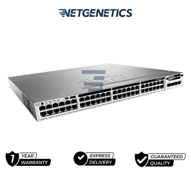 The Cisco Catalyst 3850 series is the enterprise-class stackable access-layer switches that provide full convergence between wired and wireless on a single platform. Cisco’s Unified Access Data Plane (UADP) application-specific integrated circuit (ASIC) powers the switch and enables uniform wired-wireless policy enforcement, application visibility, flexibility and application optimization.