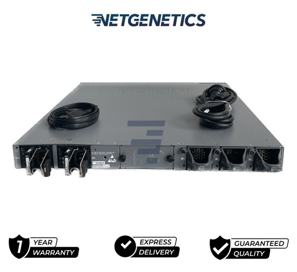 The Juniper EX4550-32F-AFI Ethernet switch offers 32 wire-speed GbE or 10 GbE pluggable ports in a compact one rack unit base platform. The expansion modules increase the EX4550’s density to 48 wire-speed GbE or 10 GbE ports, delivering 480 Gbps of layer 2 and layer 3 connectivity.

The EX4550 switches offer an economical, power-efficient and compact solution for aggregating 10 GbE uplinks from access devices in core data center and building deployments. The switches easily meet enterprise core switch requirements by delivering wire-speed performance on every port, full device redundancy and dual-speed GbE and 10 GbE interfaces. The EX4550 switche includes support for Layer 3 dynamic routing protocols such as RIP and OSPF, MPLS services such as layer 2 and layer 3 VPNs, and a comprehensive quality-of-service (QoS) feature set.

Both switches also support Juniper’s unique Virtual Chassis technology, dramatically reducing complexity and introducing a new level of flexibility for data center top-rack or end-row server aggregation