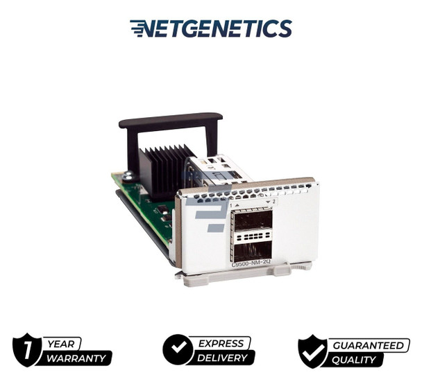 Cisco Catalyst 9500 Series Network Module – Expansion module – 40 Gigabit QSFP x 2 – for P/N: C9500-24Q-A, C9500-24Q-E, C9500-40X-2Q-A, C9500-40X-A, C9500-40X-E