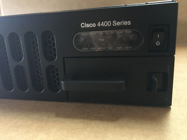 The Cisco 4451-X offers a multicore CPU architecture running modular Cisco IOS XE software that quickly adapts to the changing needs of your branch-office environment, and enables IT to roll out services at the speed of business. The separation of the control and data planes provides the ability to deliver application-aware network services while maintaining a stable platform and a high level of performance during periods of heavy network load.