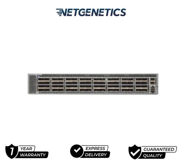 Arista 7260X3, 64x 100GbE QSFP & 2x SFP+ switch, no fans, no psu, 2 x C13-C14 cords