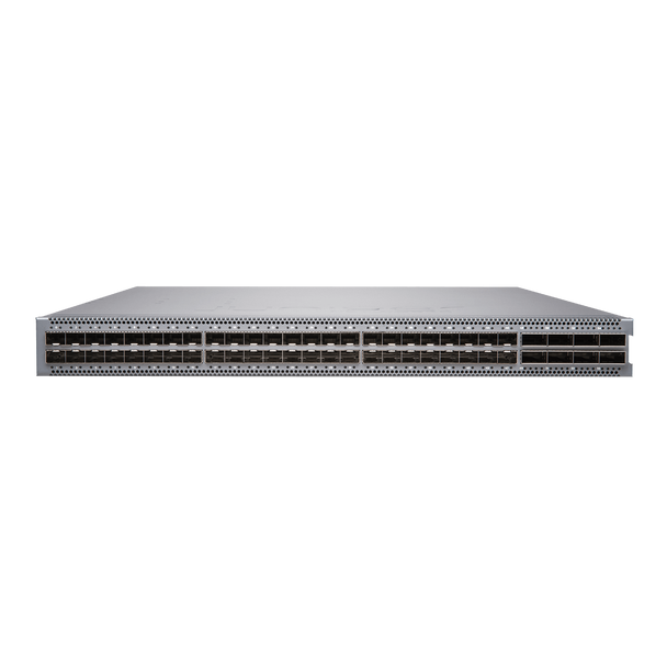 Native 25GbE with 100GbE uplink ports on the QFX5120- 48Y, combined with 32 ports of 100GbE on the QFX5120- 32C, make the QFX5120 family ideal for leaf-and-spine network deployments. Featuring L3 gateway capabilities for routing between virtualized and bare-metal servers, the high-performance Juniper Networks QFX5120 Ethernet Switch provides the ideal foundation for dynamic data centers. Native 25GbE fiber ports on the QFX5120-48Y and 10GbE copper ports on the QFX5120-48T satisfy the growing demand for server access speeds, while high-density fixed-configuration 100GbE ports on the QFX5120-32C satisfy the need for compact, lower power devices in the spine. The QFX5120 is packed with software features that support traditional fabric designs with multi-chassis link aggregation (MC-LAG) or evolving SDN architectures with Ethernet VPN (EVPN)/Virtual Extensible LAN (VXLAN) on IP fabric underlays.