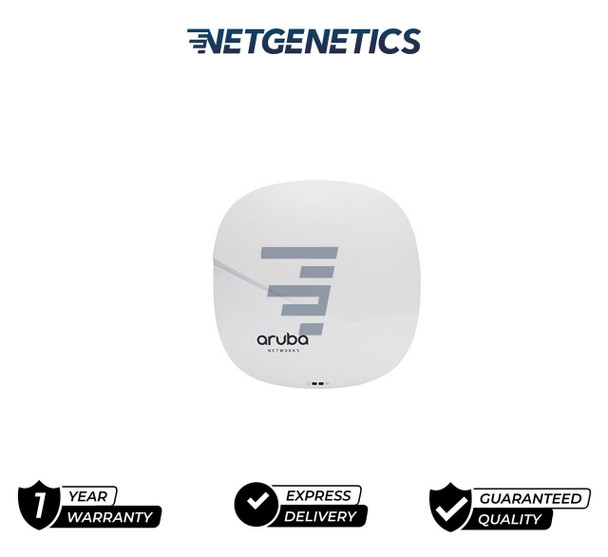 he JW825A HPE ARUBA part of the Aruba 330 Series access points provide the fastest gigabit data speeds and superb user experience for mobile devices and applications in a digital workplace. Designed with an integrated HPE Smart Rate port to scale up to 2.5Gbps Ethernet, the 330 Series allows enterprises to leverage their multi-gigabit Ethernet wired network infrastructures to eliminate bottlenecks.

Thanks to ClientMatch technology, ArubaOS enables the 330 series to automatically detect and classify 802.11ac Wave 2 capable mobile devices. This allows ClientMatch to automatically collect Wave 2 capable devices under a single Wave 2 radio so that performance benefits of multi-user MIMO can be realized – without the adverse effects of slower 802.11ac and traditional 802.11n capable mobile devices. This means increased network capacity and a boost in network efficiency.

With a maximum concurrent data rate of 1,733 Mbps in the 5 GHz band and 800 Mbps in the 2.4 GHz band (for an aggregate peak data rate of 2.5Gbps), the 330 Series APs deliver a best-in-class, next-generation 802.11ac Wi-Fi infrastructure that is ideal for lecture halls, auditoriums, public venues, and high-density office environments.