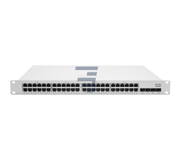 The Cisco Meraki MS250 series switches provide reliable and high bandwidth access switching ideal for deploying in campus networks. With high speed stacking capabilities and 10G SFP uplinks built in on every model, redundancy and performance are guaranteed. This family also supports options for multigigabit, UPoE, redundant, field-replaceable power supplies for mission critical networks.