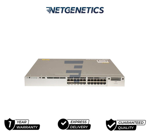 The Cisco Catalyst 3850-24T-S 24-Port series is the enterprise-class stackable access-layer switches that provide full convergence between wired and wireless on a single platform. Cisco’s Unified Access Data Plane (UADP) application-specific integrated circuit (ASIC) powers the switch and enables uniform wired-wireless policy enforcement, application visibility, flexibility and application optimization.