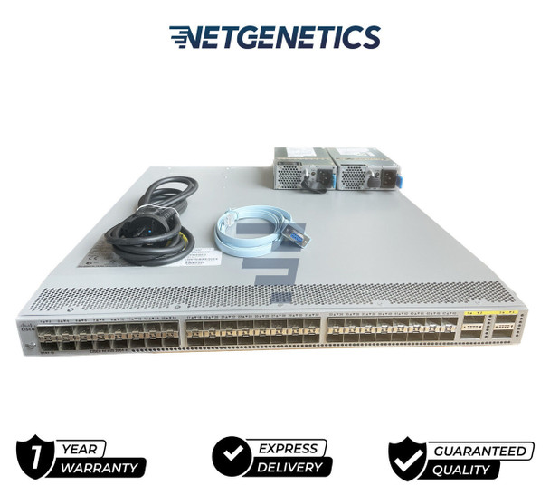 CISCO N3K-C3064PQ-10GX NEXUS 3064 48 SFP+ 4 QSFP+ PTS FULLY SINGLE PWR – The Cisco Nexus 3064-X, 3064-T, and 3064-32T Switches are high-performance, high-density Ethernet switches that are part of the Cisco Nexus 3000 Series Switches portfolio. These compact one-Rack-Unit (1RU) form-factor 10 Gigabit Ethernet switches provide line-rate Layer 2 and 3 switching. They run the industry-leading Cisco NX‑OS Software operating system, providing customers with comprehensive features and functions that are widely deployed globally. They support both forward and reverse airflow schemes with AC and DC power inputs. The Cisco Nexus 3064 switches are well suited for data centers that require cost-effective, power-efficient, line-rate Layer 2 and 3 Top-of-Rack (ToR) switches.