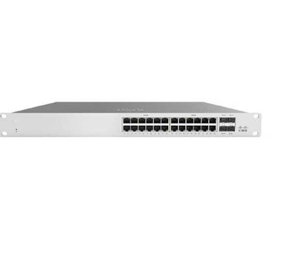 "Cisco Meraki MS125-24-HW Switch: 24x 1GB RJ-45 Ports, 4x 10GB SFP+ Ports, Unclaimed - Powerful and Versatile Networking Solution."
