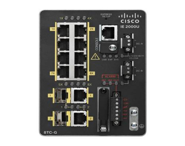 Upgrade your industrial network infrastructure with the Cisco IE-2000-8TC-G-E Industrial Ethernet Switch available at NetGenetics. Featuring 8 Fast Ethernet ports, 2 Gigabit Combo ports, and rugged reliability, this switch is designed for seamless connectivity in challenging environments. Explore Cisco's trusted technology for industrial networking. Shop now at www.netgenetics.com for cutting-edge solutions that empower your industrial connectivity.