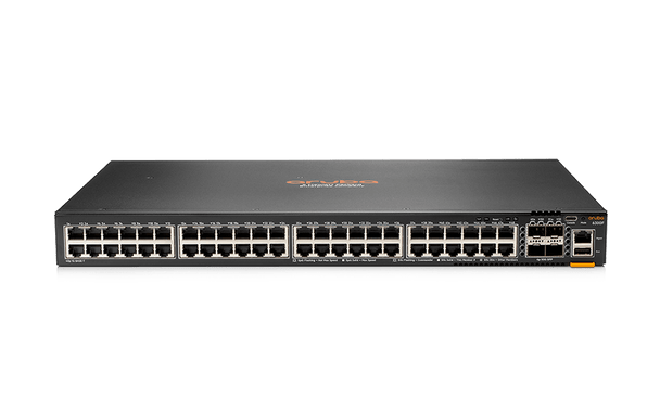 HPE Aruba JL663A CX 6300 Series 48x 1GB RJ-45 4x 25GB SFP56 Switch