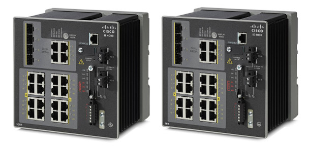 NEW Cisco IE-4000-8GT8GP4G-E 16x 1GB (8x PoE) RJ-45 4x 1GB Combo Switch