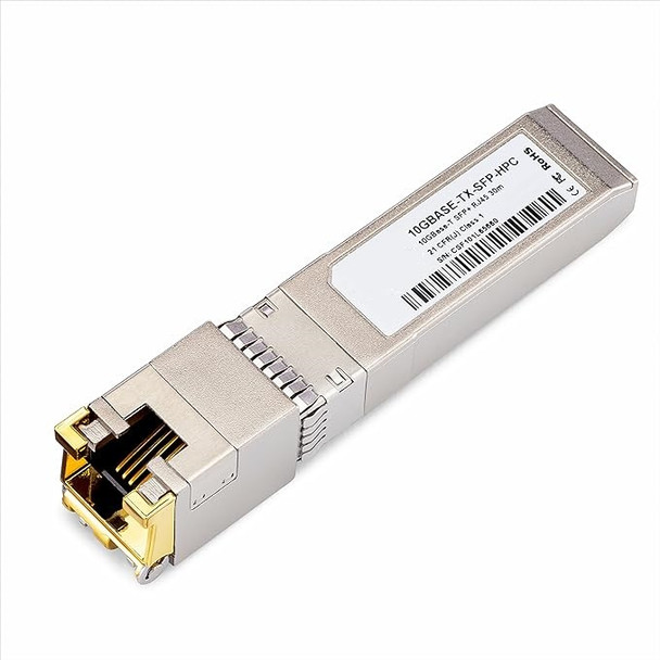 Cisco SFP-10G-T-X 10GBASE-T Copper SFP+ Transceiver 10G TX RJ-45 30m