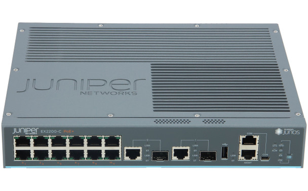 Juniper EX2200-C-12P-2G EX2200-C Series 12x 1GB PoE+ RJ-45 2x 1GB SFP Switch