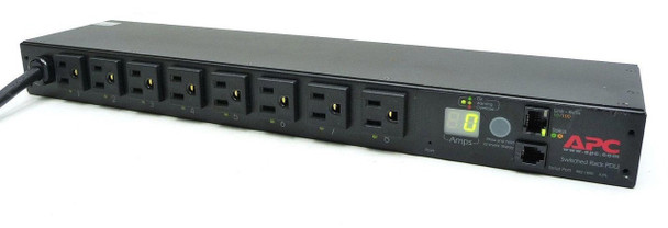 NEW APC AP7900B Switched Rack 120V 15A 8x NEMA 5-15R 1U PDU