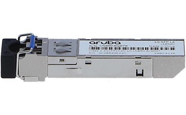 NEW HPE Aruba J4859D 1GB BASE-LX LC SMF Optical SFP Transceiver