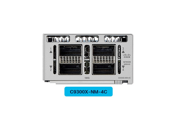 Cisco C9300X-NM-4C Catalyst 9300 4x 40G/100G Network Module