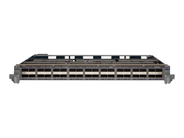 Product Name: Arista DCS-7500R2M-36CQ-LC
Series: 7500R2
Port Configuration: 36 ports of 100GbE QSFP100 with MACsec
Line Card Type: Wirespeed line card
Purpose: The 7500R2 Series line card provides IEEE 802.1AE-defined MACsec encryption at wire speed on all ports, ensuring secure data transport without compromising density or performance.
Compatibility: Fully compatible with all other 7500R Series line cards.
Features:
Wire-speed Encryption: IEEE 802.1AE MACsec encryption on every port.
High Scalability: Up to 576 100GbE line rate ports per switch.
Deep Packet Buffer: Up to 24GB per line card.
Virtual Output Queues: Eliminates head-of-line blocking.
CloudVision: Provides VXLAN for next-generation data centers, LANZ for microburst detection, VMTracer, Zero Touch Provisioning (ZTP), and advanced event monitoring.
Cloud Networking Ready: Supports 768K MAC addresses and over 1M+ IPv4 routes.
Arista Extensible Operating System (EOS): Single binary image, fine-grained modular network OS, stateful fault containment (SFC), stateful fault repair (SFR), and full access to Linux shell and tools.
Part Number : DCS-7500R2M-36CQ-LC
Condition : Seller refurbished
