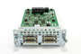 Cisco 4400 Series Integrated Services Router Network Interface Modules (ISRNIMs) provide highly reliable synchronous serial WAN connections for remote sites. These interfaces use well-known point-to-point WAN protocols such as High-Level Data Link Control (HDLC) and Point-to-Point Protocol (PPP) as well as Frame Relay, offering cost-effective virtualized WAN connections in both point-to-point and point-to-multipoint designs. You can mix and match NIMs to tailor cost-effective solutions for common networking solutions for low- and high-density WAN aggregation.
