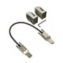 Cisco C3650-STACK-KIT is a Cisco Catalyst 3650 Stack Module Spare. It includes a StackWise Adapter and a StackWise Cable. Get the foundation for full convergence between wired and wireless on a single platform with Cisco Network Stacking Module. This stack-kit is compatible with the Cisco Catalyst 3650-24 and 3650-48. It has a 160 Gbps bandwidth and is powered by the Cisco StackWise -160 technology to deliver superior performance as a standalone network switch. This standalone switch comes with a 1.6 ft. cable for easy stacking.