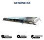The Cisco ASR 9900 Series 32-port 100 Gigabit Ethernet Line Card delivers industry-leading high density, with line-rate 100 Gigabit Ethernet ports, to any slot of a Cisco ASR 9900 Series Aggregation Services Router. These high-capacity line cards are designed to remove bandwidth bottlenecks in the network that are caused by a large increase in Video-on-Demand (VoD), IPTV, point-to-point video, Internet video, and cloud services traffic. A single 100 Gigabit Ethernet port can now replace large 10 Gigabit Ethernet link aggregation bundles to simplify network operations. Based on QSFP technology, this line card has flexible interfaces that support 100 Gigabit Ethernet, 40 Gigabit Ethernet, 50 Gigabit Ethernet, 25 Gigabit Ethernet and 10 Gigabit Ethernet modes, so it gives customers the flexibility to mix and match interface types on the same line card.