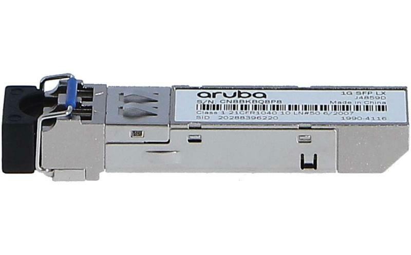 HPE Aruba J4859D 1GB BASE-LX LC SMF Optical SFP Transceiver