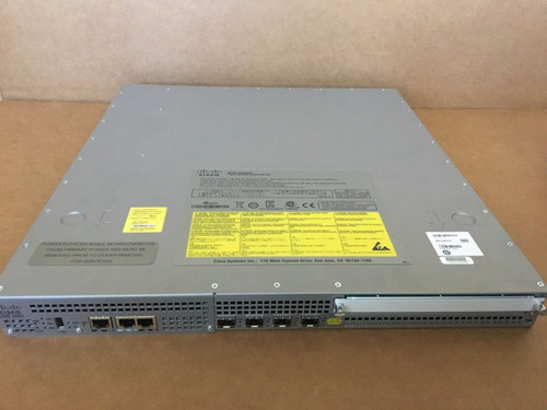 Cisco ASR1001 Aggregation Services Router 4 Port GigE Dual ASR1001-PWR-AC