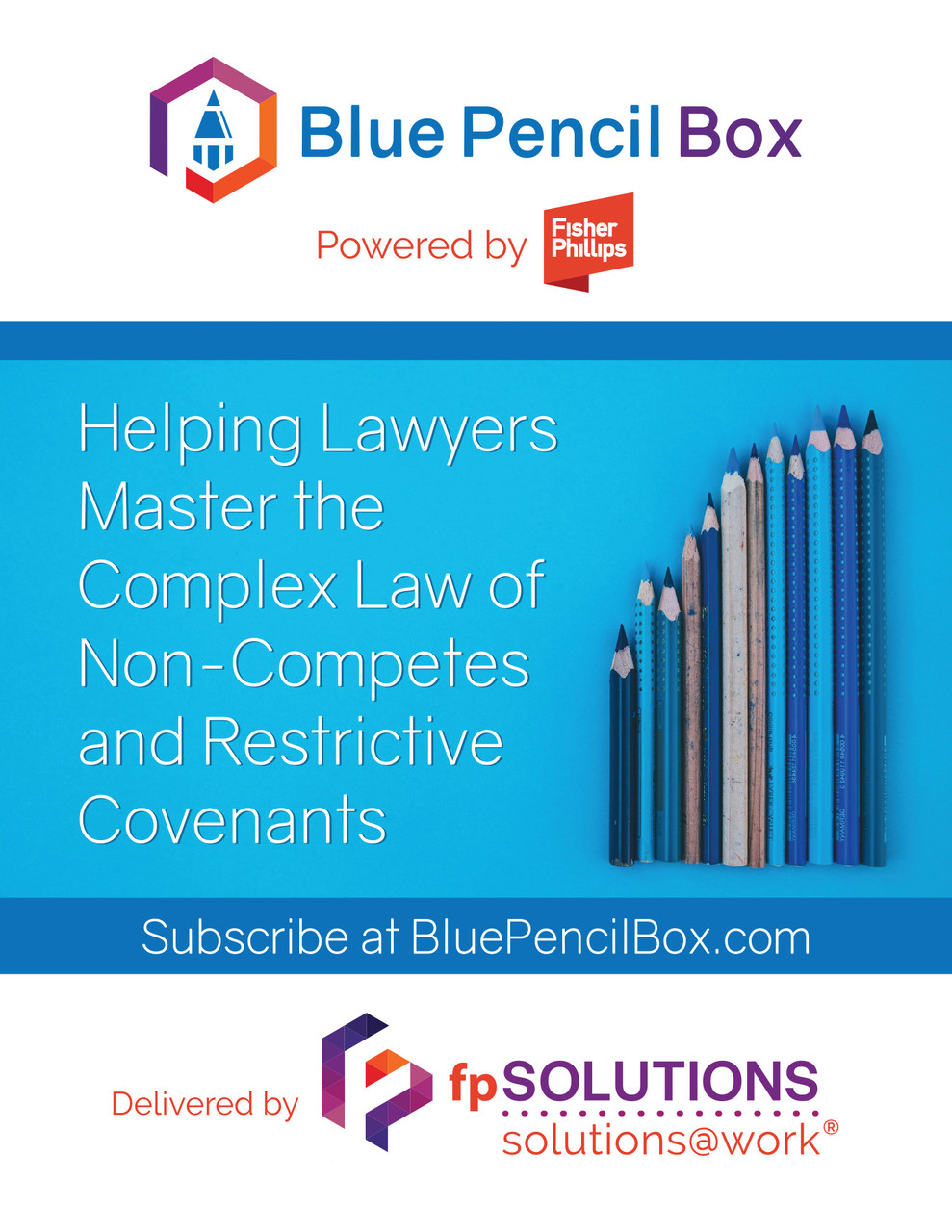 Blue Pencil Box Cover