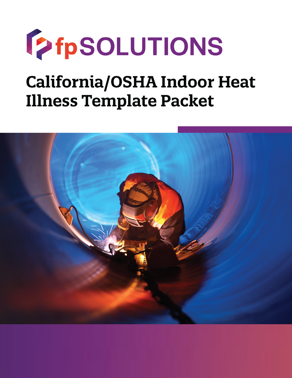 California Indoor Heat and Illness Plan Template Cover