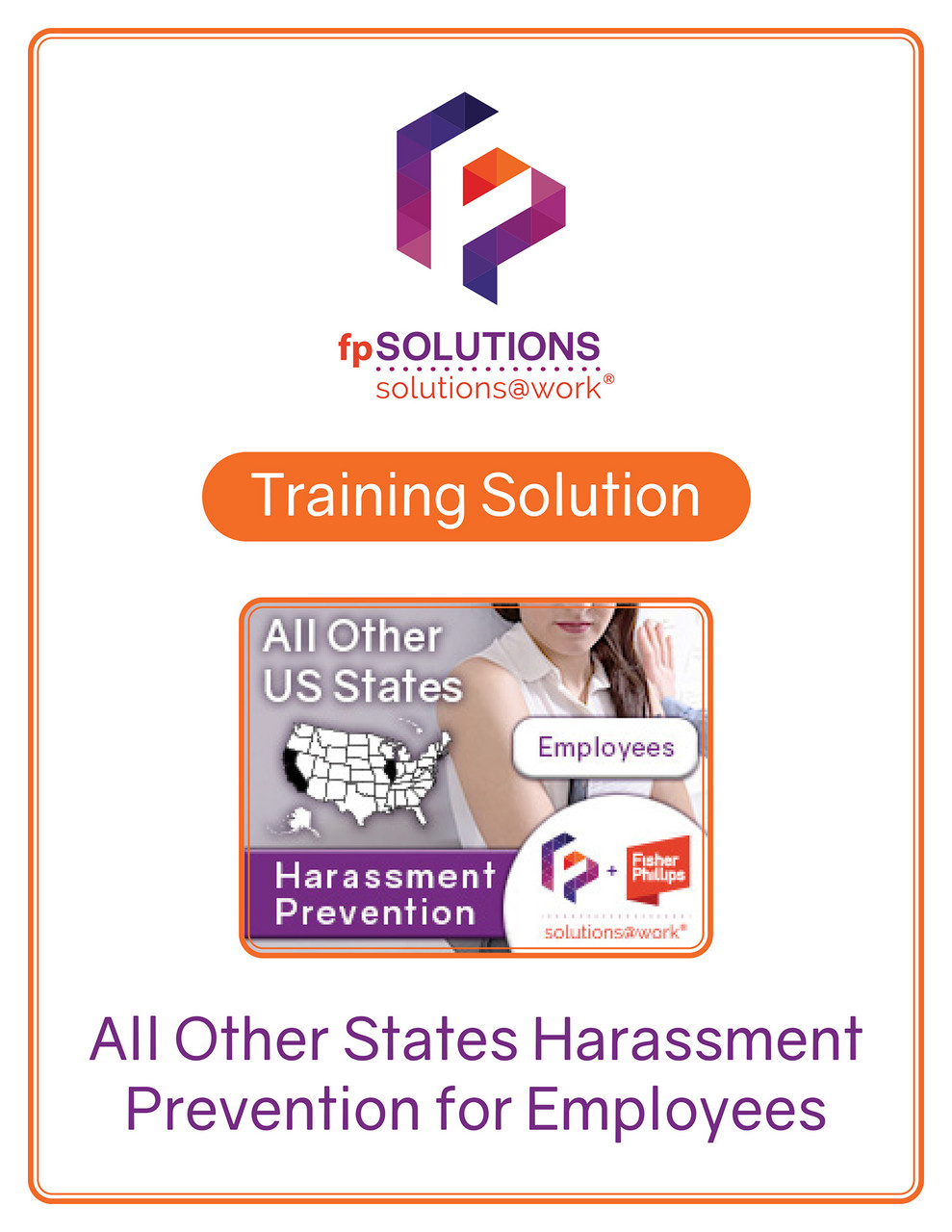 All Other States Harassment Prevention for Employees Cover