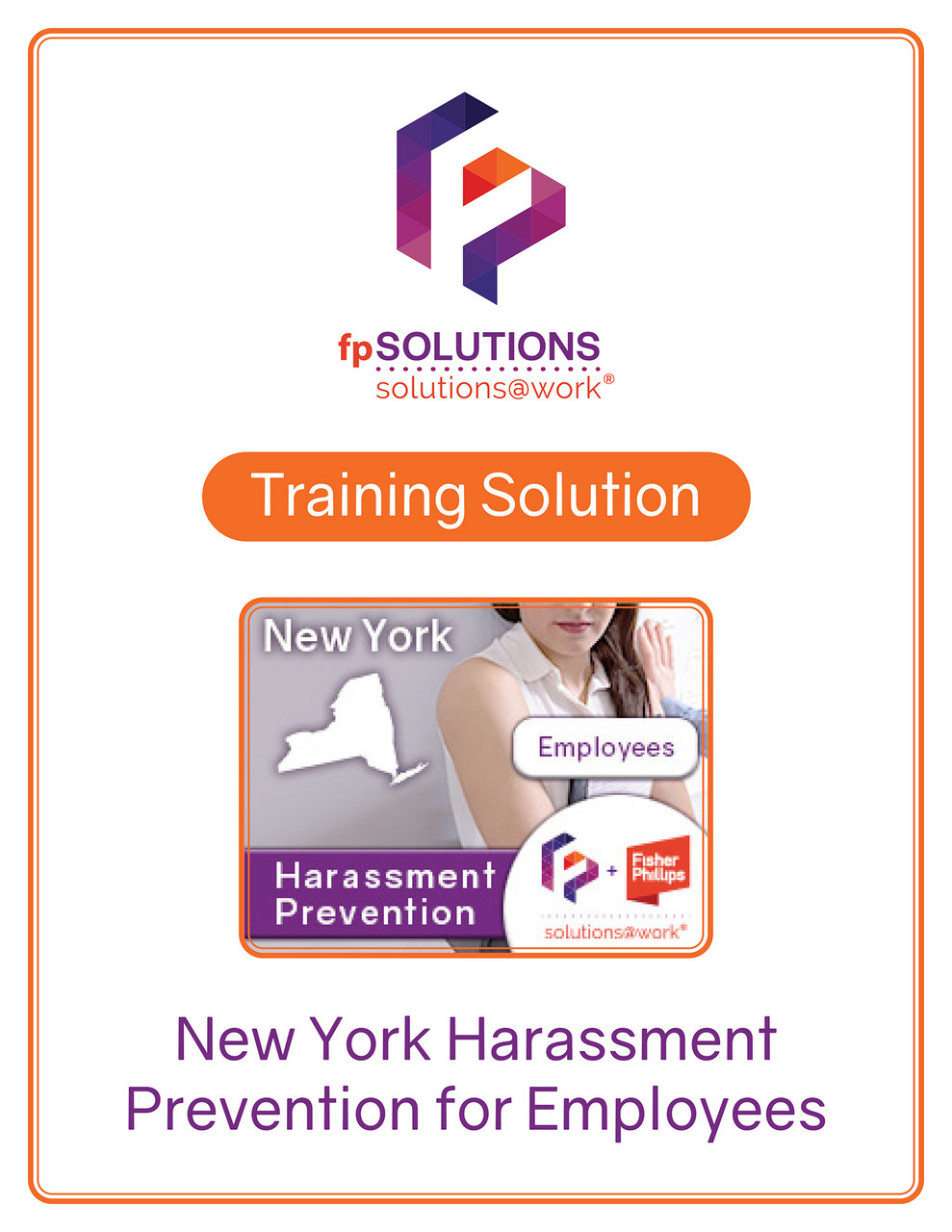 New York Harassment Prevention for Employees Cover