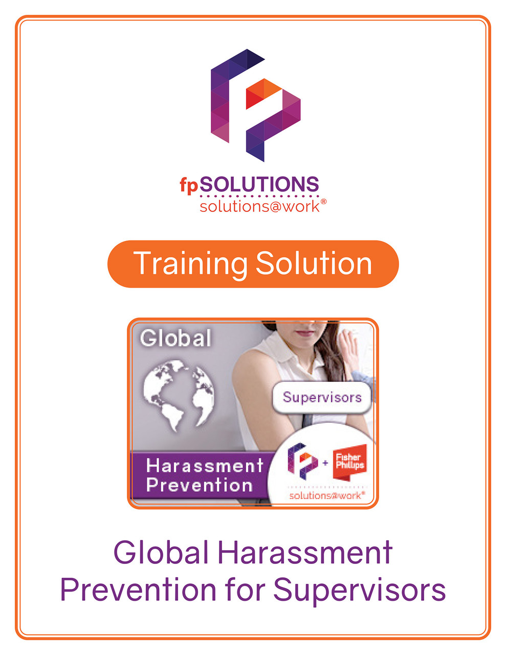 Global Harassment Prevention for Supervisors Cover