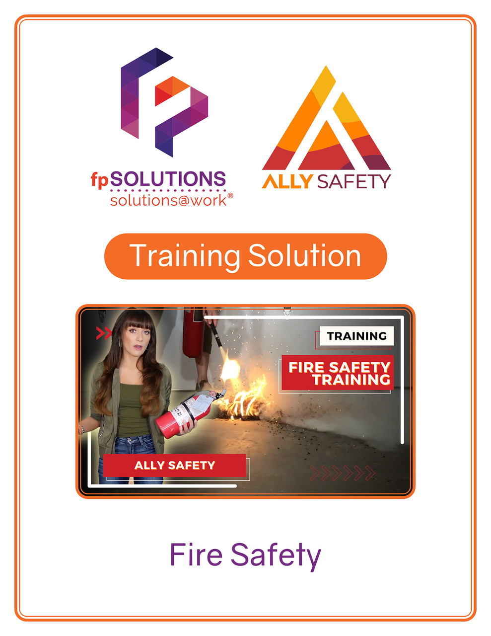 Fire Prevention Safety Training Cover