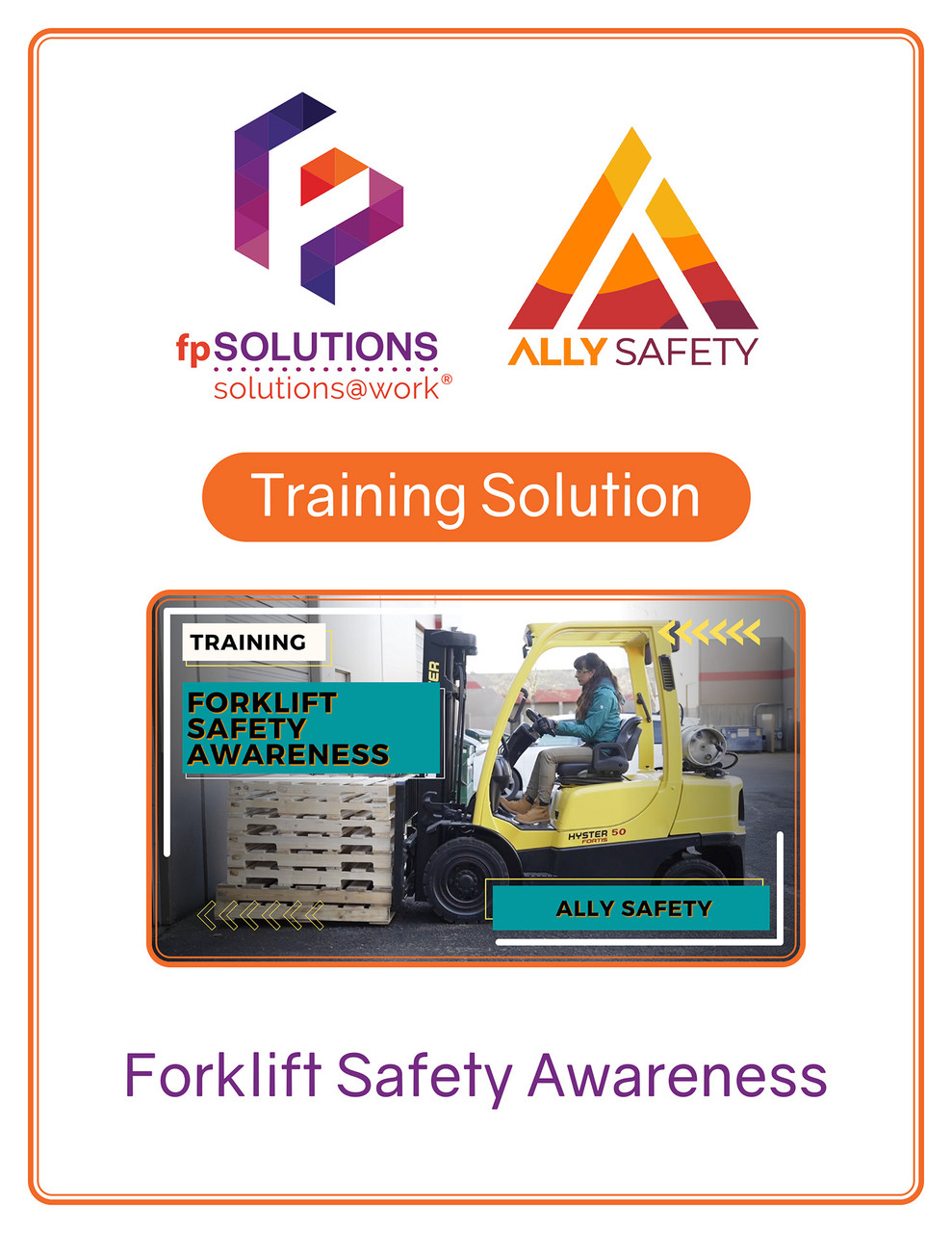 Forklift Safety Awareness Training Cover