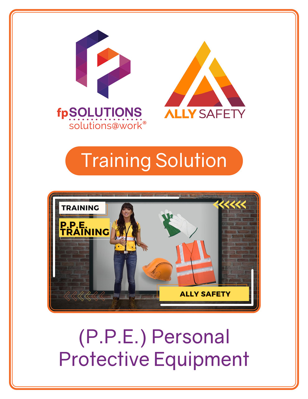 Personal Protective Equipment Safety Training Cover