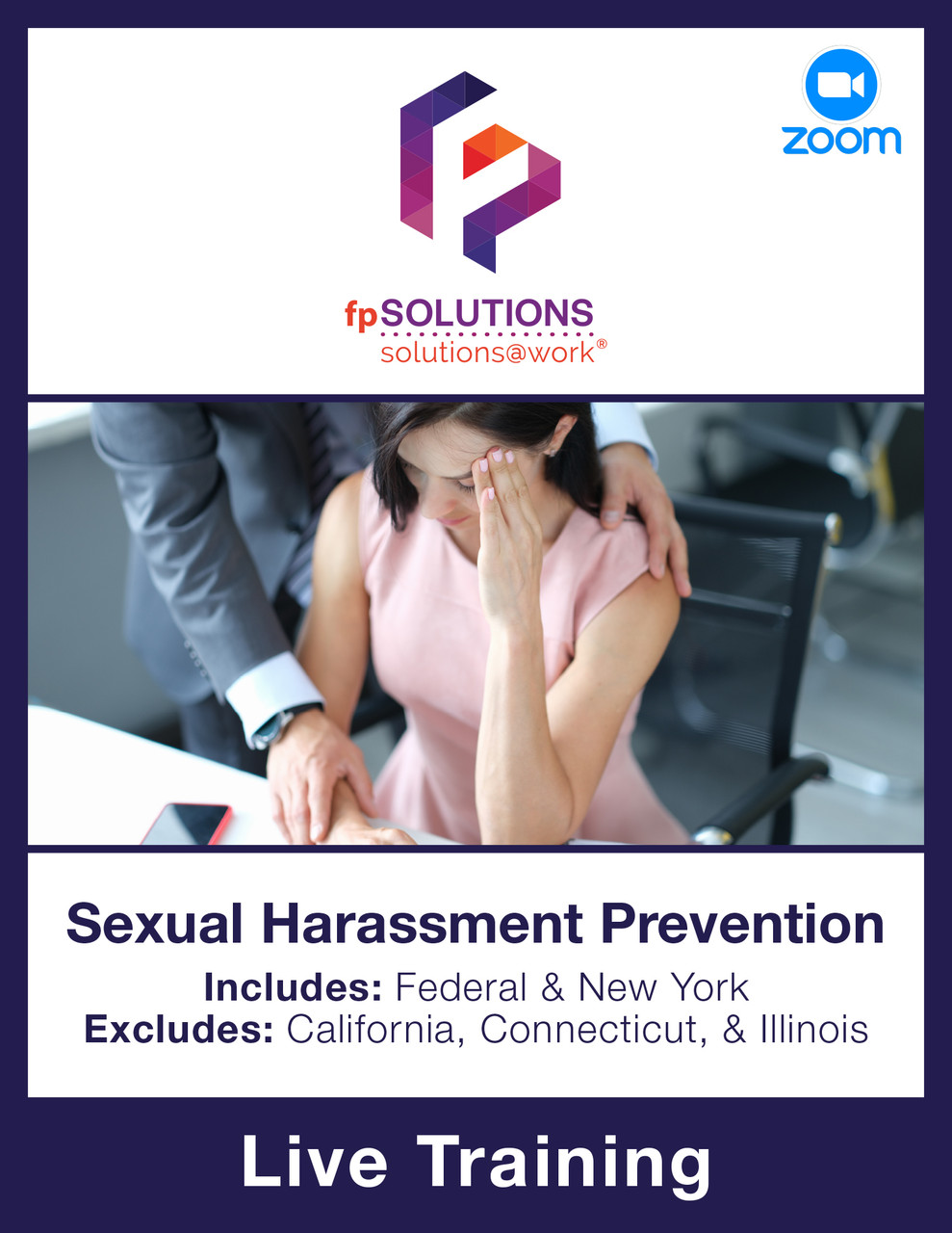 Live Sexual Harassment Prevention Training Cover
