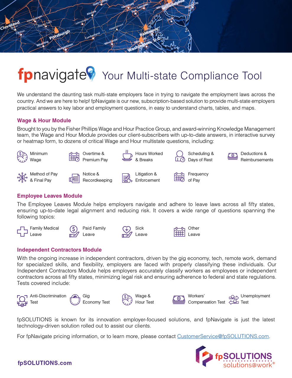 fpNavigate Brochure