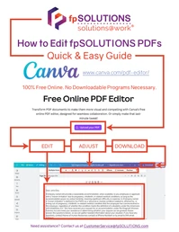 How to Edit fpS PDFs