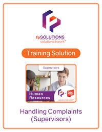Handling Complaints (Supervisor)