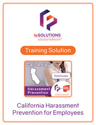 California Harassment Prevention for Employees Cover