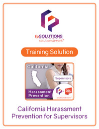 California Harassment Prevention for Supervisors Cover